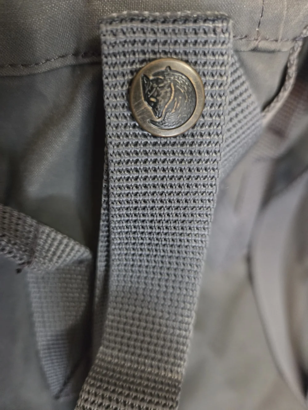 Fjallraven Kanken Classic Backpack in Dark Gray